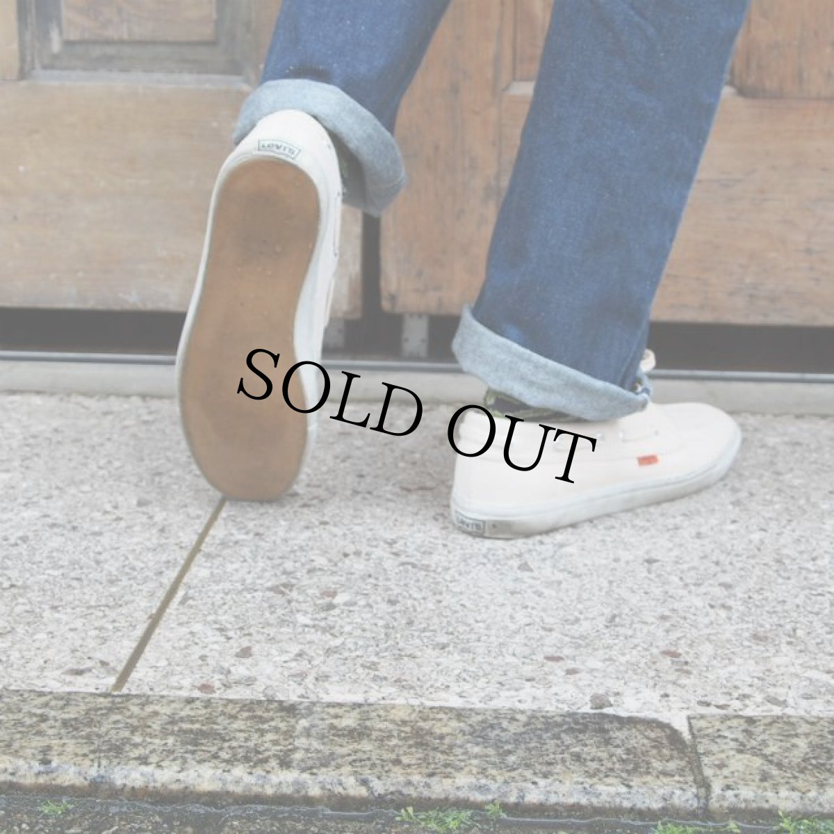 画像4: 80's Levi's キャンバスデッキシューズ 27.5cm〜28cm (4)