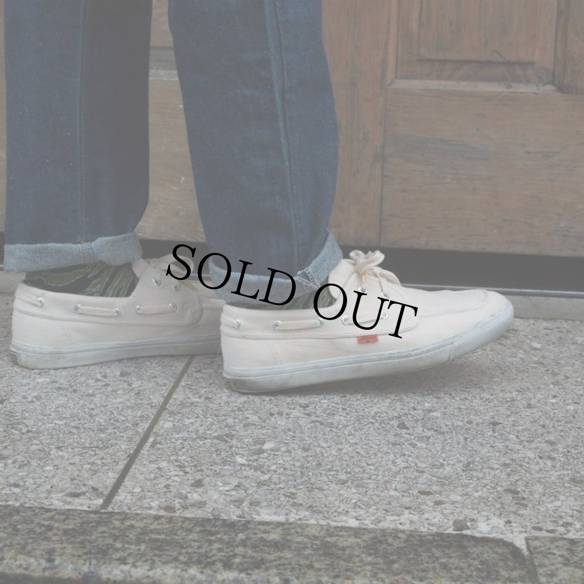 画像3: 80's Levi's キャンバスデッキシューズ 27.5cm〜28cm (3)