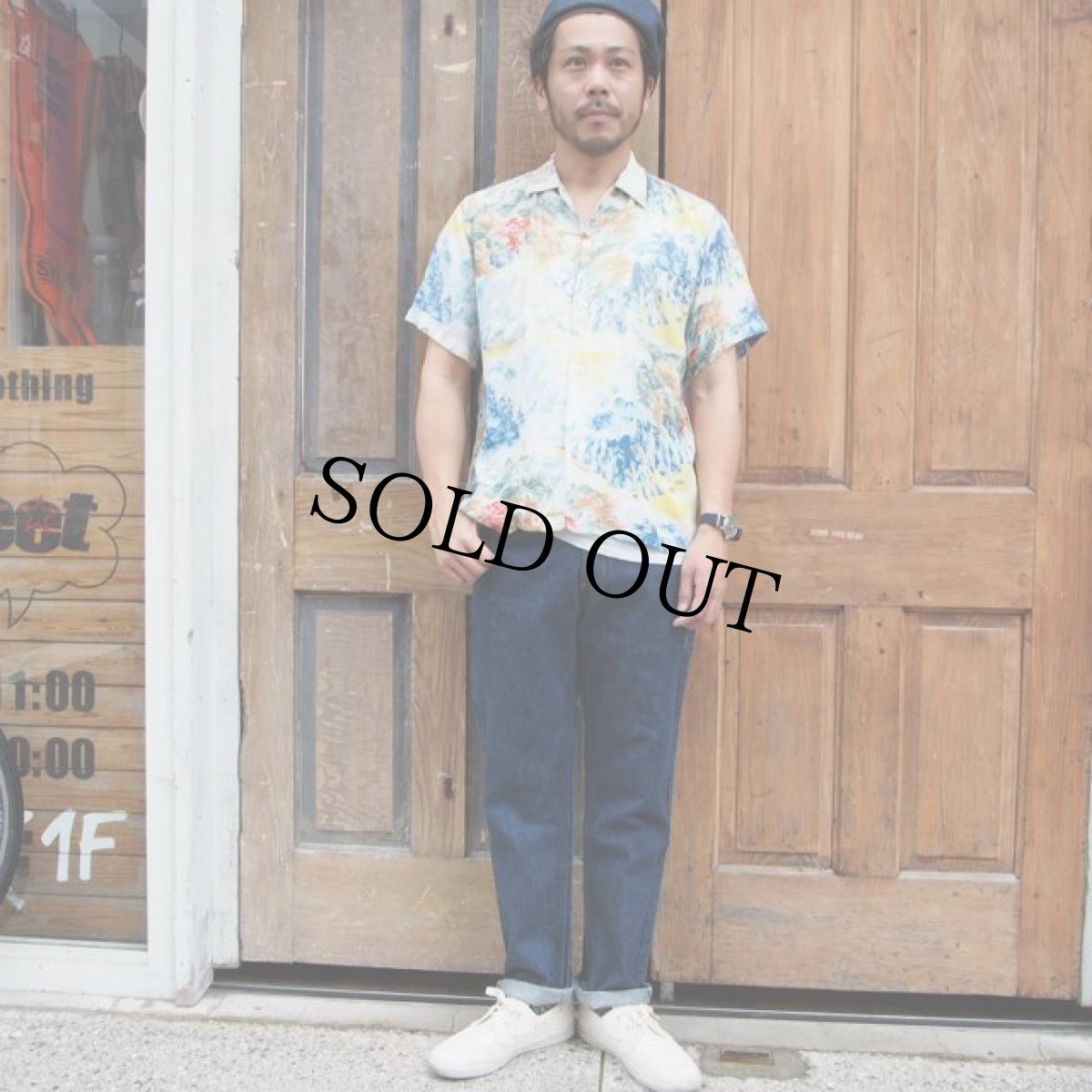 画像2: 60's PENNEY'S 日本製 総柄アロハシャツ (2)