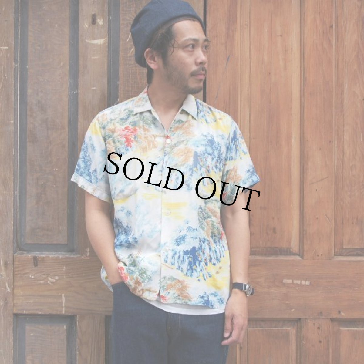 画像3: 60's PENNEY'S 日本製 総柄アロハシャツ (3)