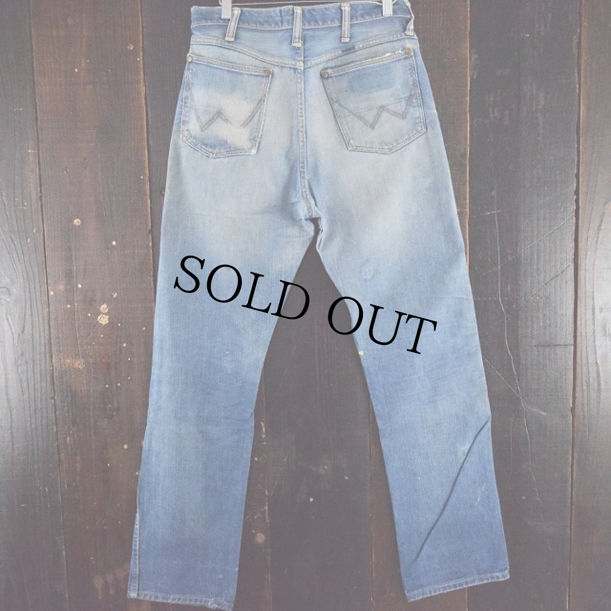 画像2: 60's Wrangler 11MWZ 斜めベル (2)