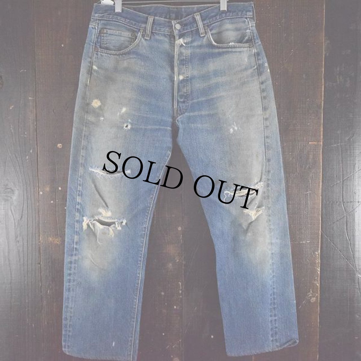 画像2: 1970's Levi's 501 66前期 デニムパンツ (2)