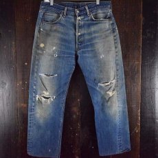 画像2: 1970's Levi's 501 66前期 デニムパンツ (2)