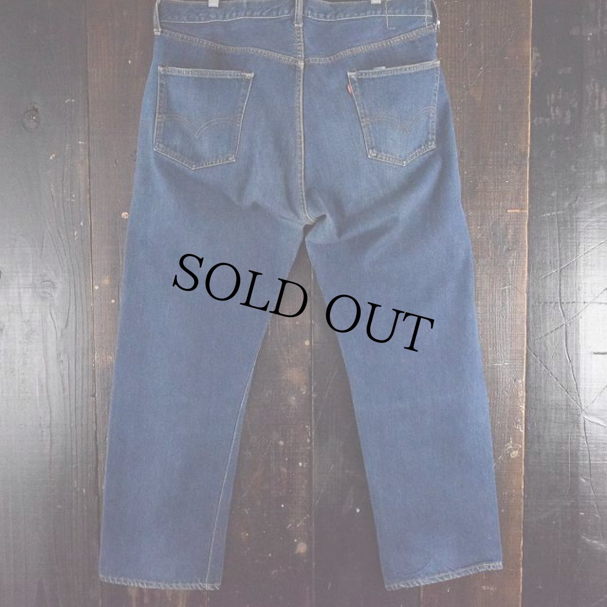 画像2: 1960's LEVI'S 501 BIGE デニムパンツ (2)