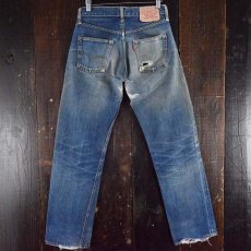 画像2: 1960's LEVI'S 502 BIGE デニムパンツ (2)