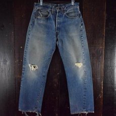 画像1: 60's〜70's LEVI'S 501 BIGE デニムパンツ W31 (1)