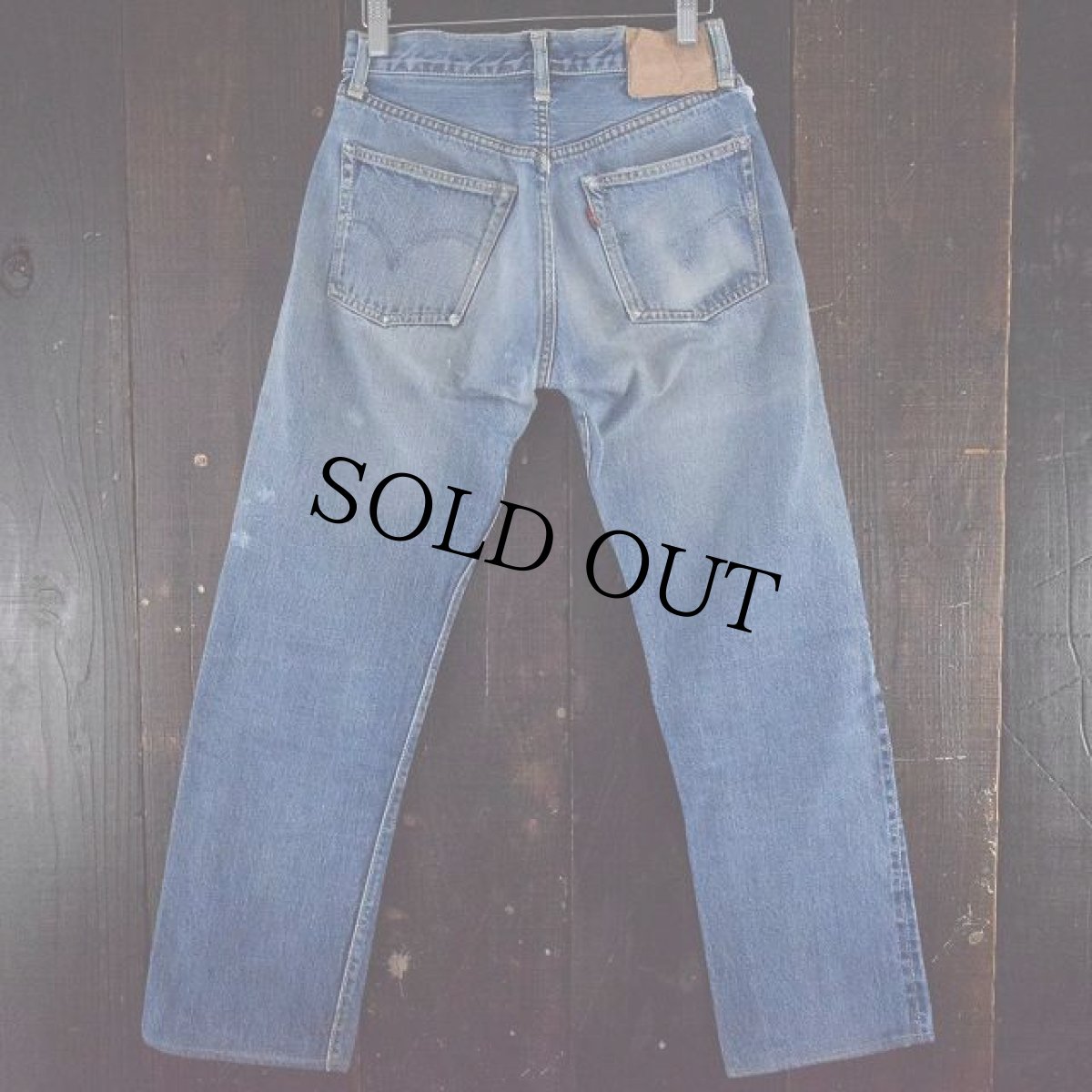 画像2: 1960's LEVI'S 501 BIGE TYPE デニムパンツ (2)