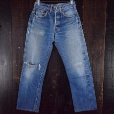 画像1: 1960's LEVI'S 501 BIGE TYPE デニムパンツ (1)