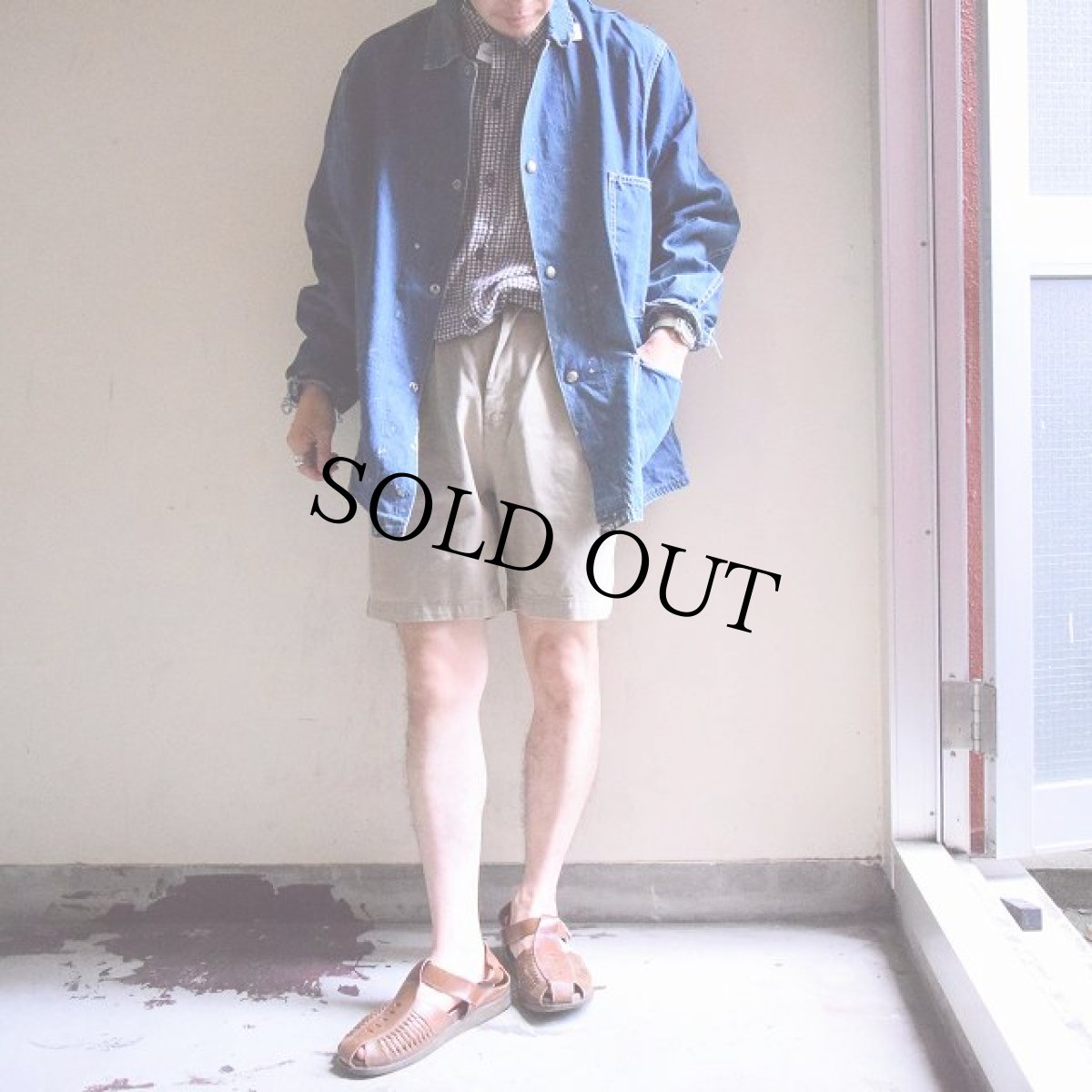 画像3: 50's Bilt Well デニムカバーオール ペンキ&耳付き (3)