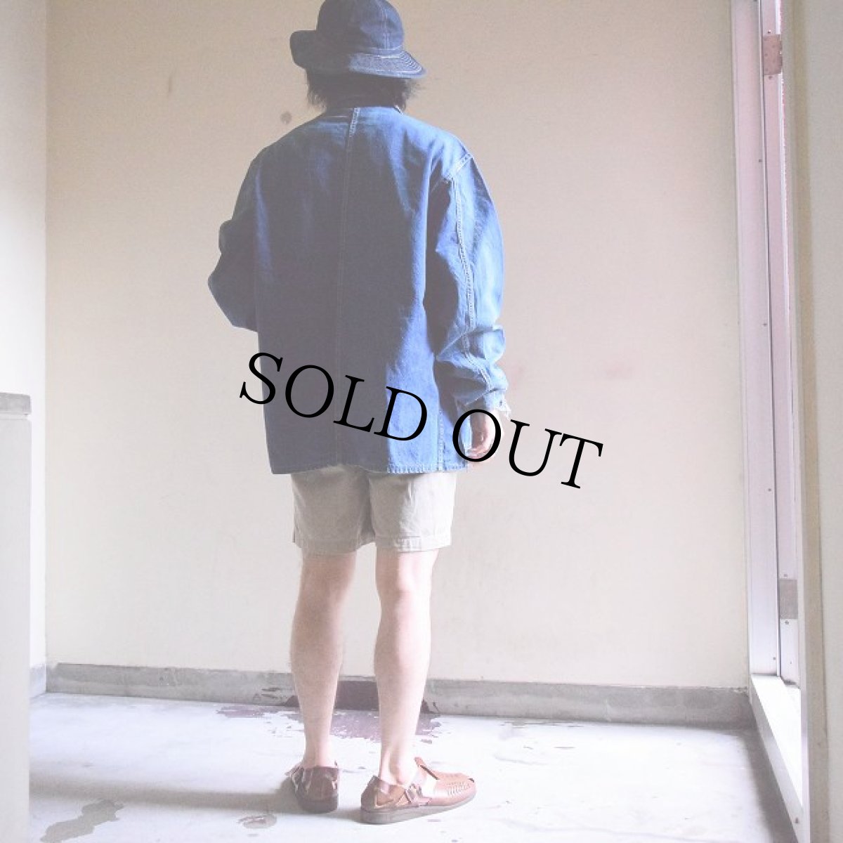 画像5: 50's Bilt Well デニムカバーオール ペンキ&耳付き (5)