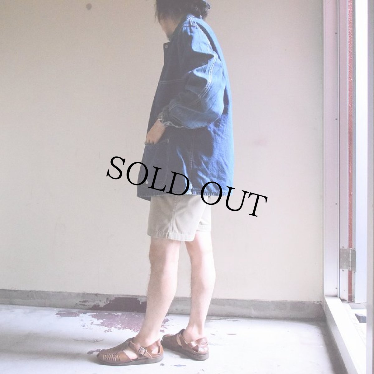 画像4: 50's Bilt Well デニムカバーオール ペンキ&耳付き (4)