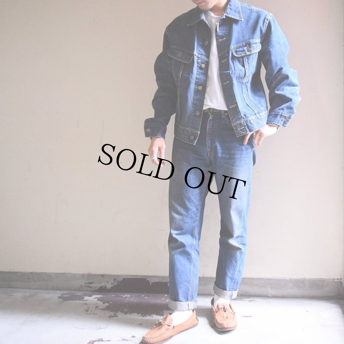 画像2: 70's〜 Lee 101-J デニムジャケット (2)