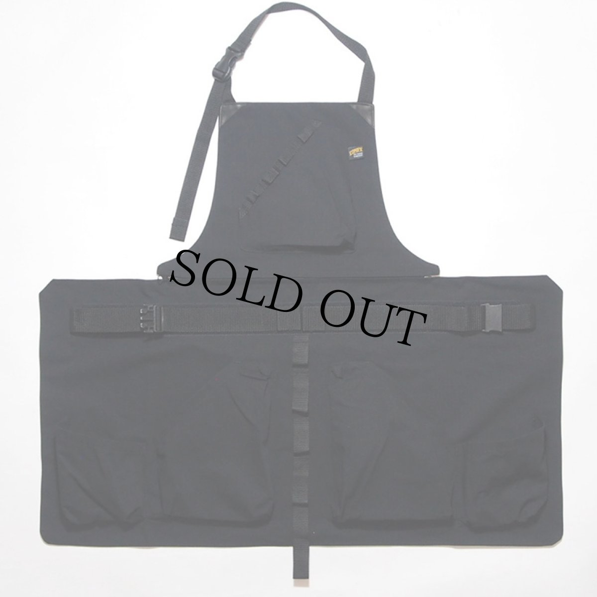 画像1: COMFY OUTDOOR GARMENT "V.F APRON" BLACK (1)