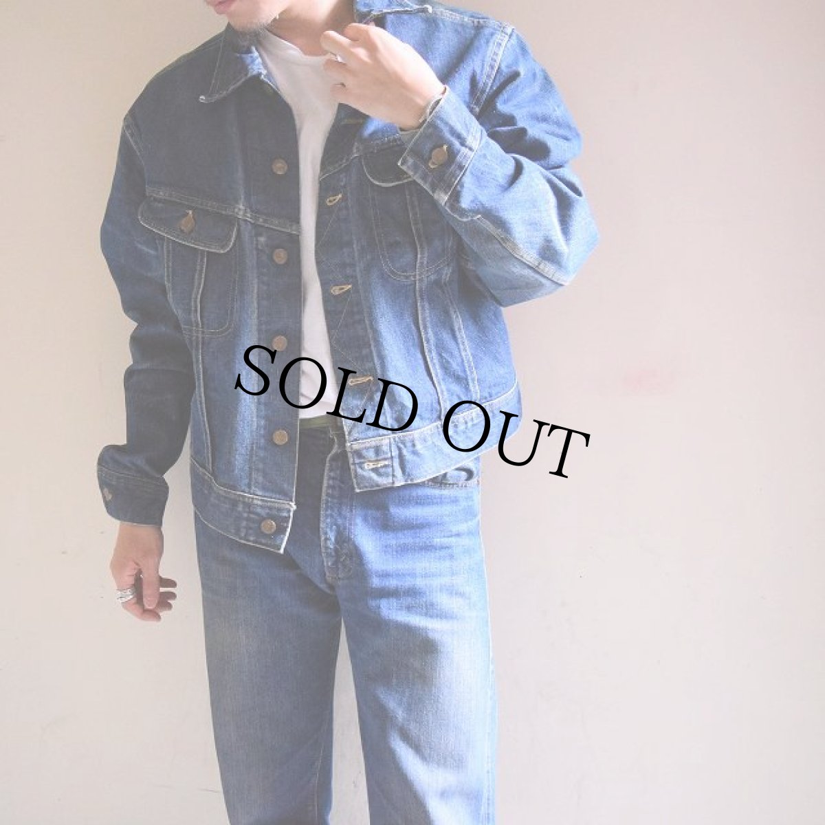 画像3: 70's〜 Lee 101-J デニムジャケット (3)