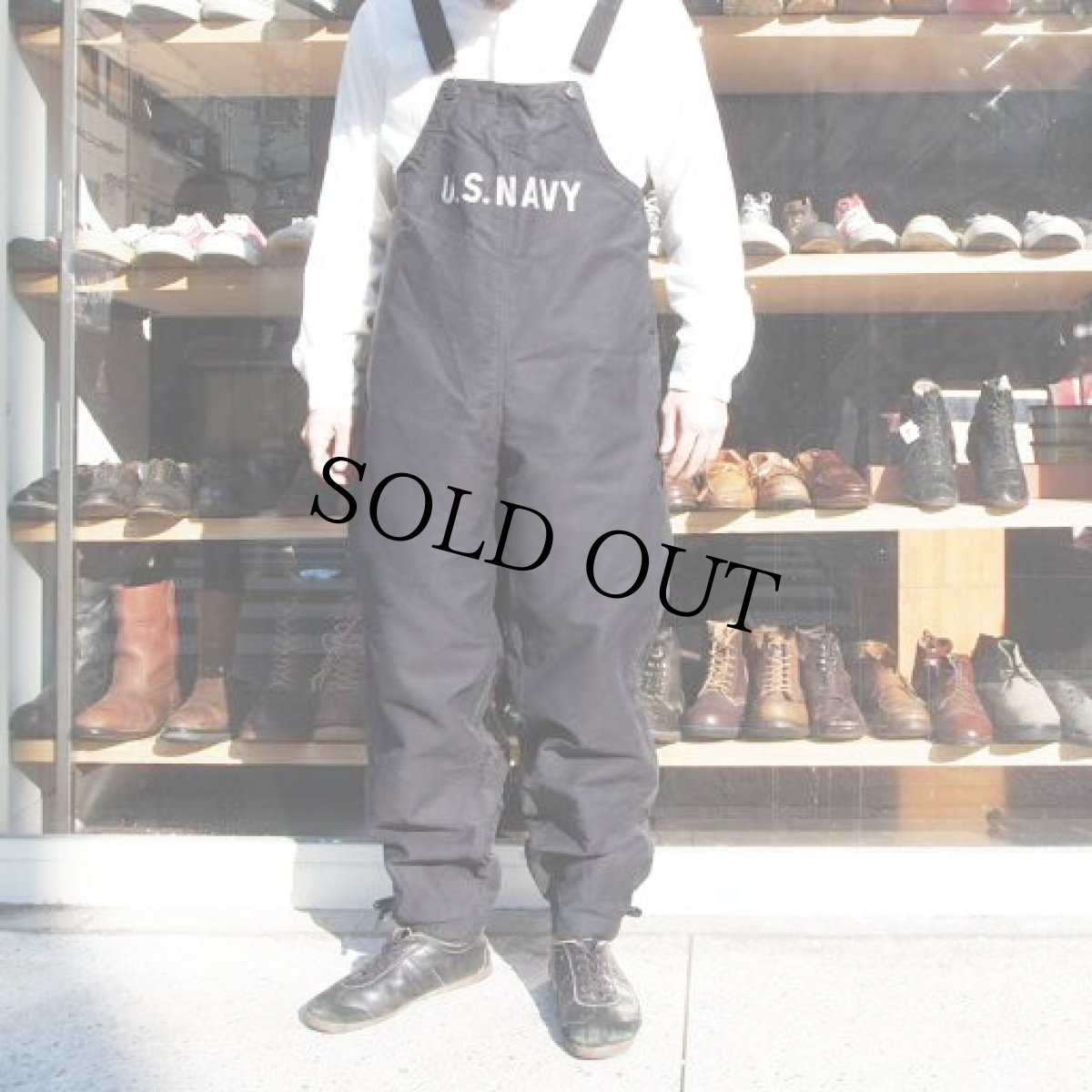 画像3: 40's US.NAVY N-1 デッキパンツ 後期 (3)