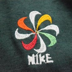 画像1: 70's NIKE 風車刺繍ポロシャツ Champion バータグボディ (1)