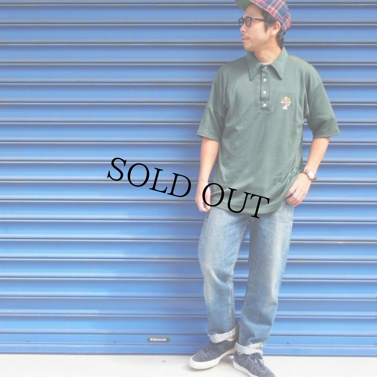 画像4: 70's NIKE 風車刺繍ポロシャツ Champion バータグボディ (4)