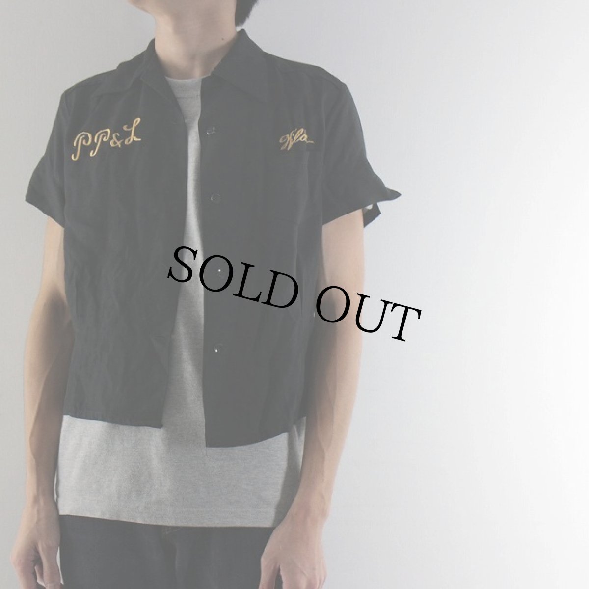 画像3: 50's レディ・キロワット ボーリングシャツ (3)