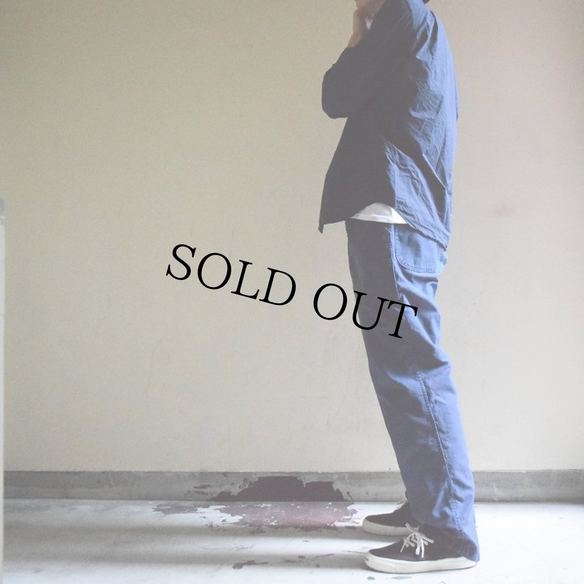 画像5: 70's US.NAVY TROUSERS DARK BLUE ユーティリティーベイカーパンツ "KASTER,R.A." 刺繍入り (5)