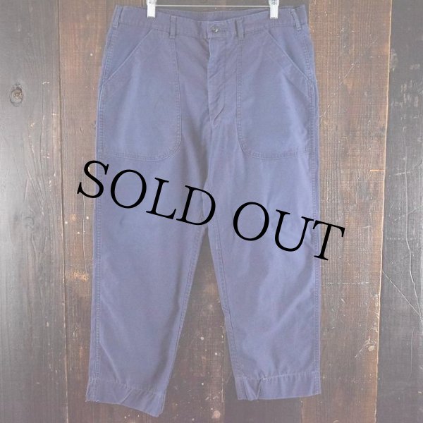 70's US.NAVY TROUSERS DARK BLUE ユーティリティーベイカー 70's US.NAVY TROUSERS DARK BLUE ユーティリティーベイカー
