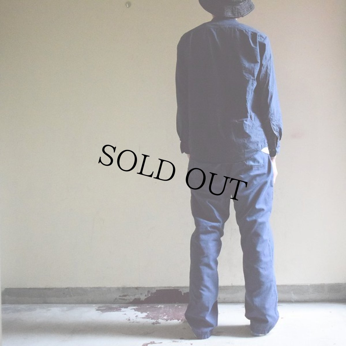 画像6: 70's US.NAVY TROUSERS DARK BLUE ユーティリティーベイカーパンツ "KASTER,R.A." 刺繍入り (6)