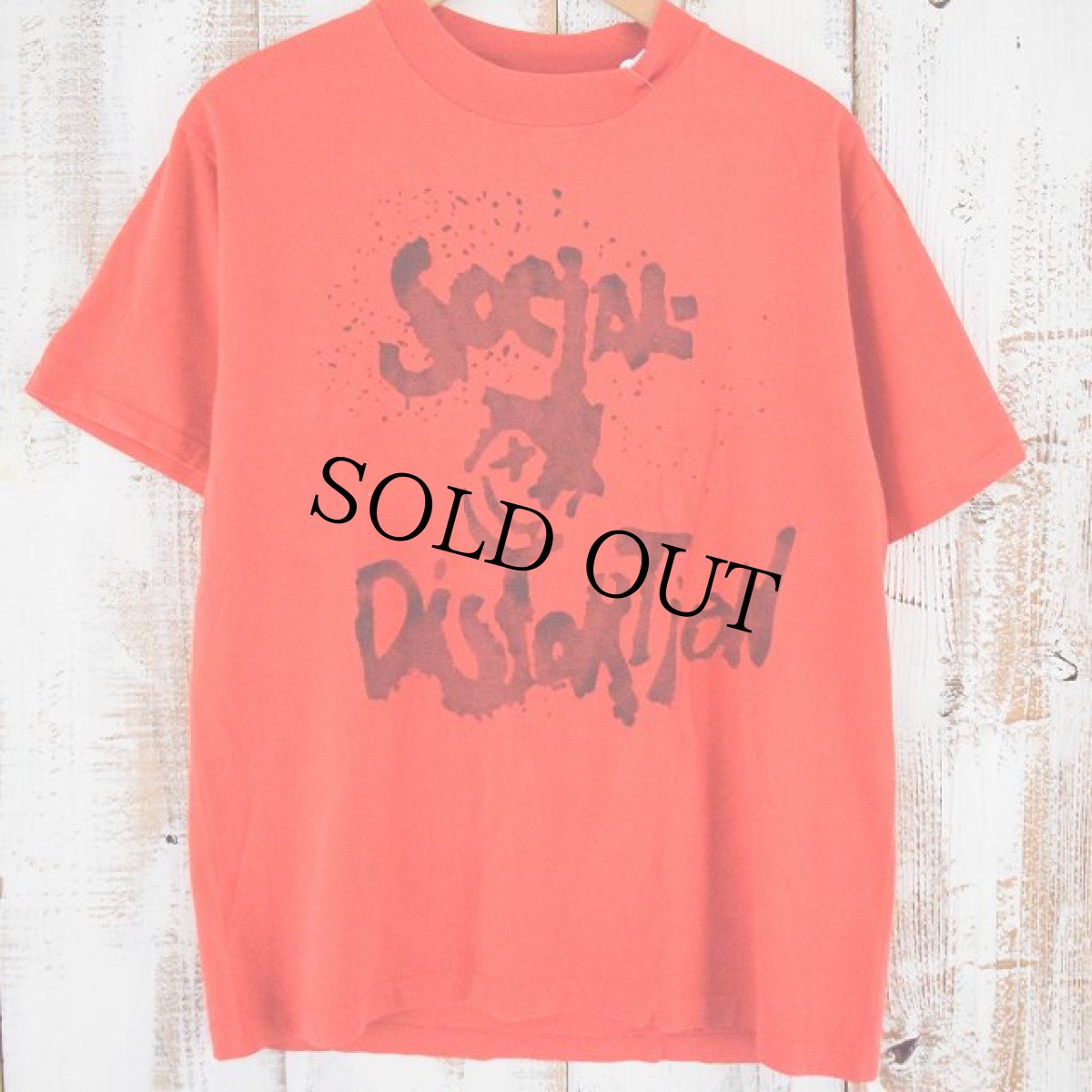 画像2: 90's Social Distortion USA製 ロックバンドTシャツ (2)