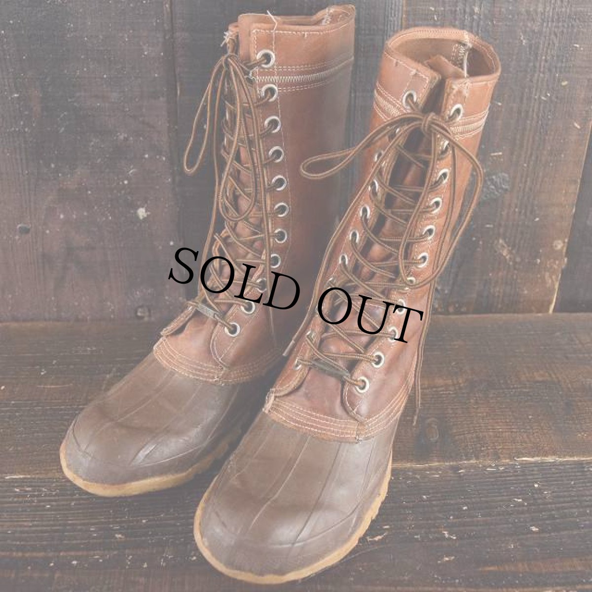 画像5: 60's〜70's CONVERSE "HODGMAN" レザーハンティングブーツ 28cm〜28.5cm コンバース (5)