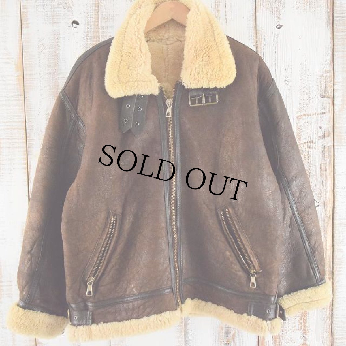 画像3: 民間用 B-3 ムートンフライトジャケット (3)