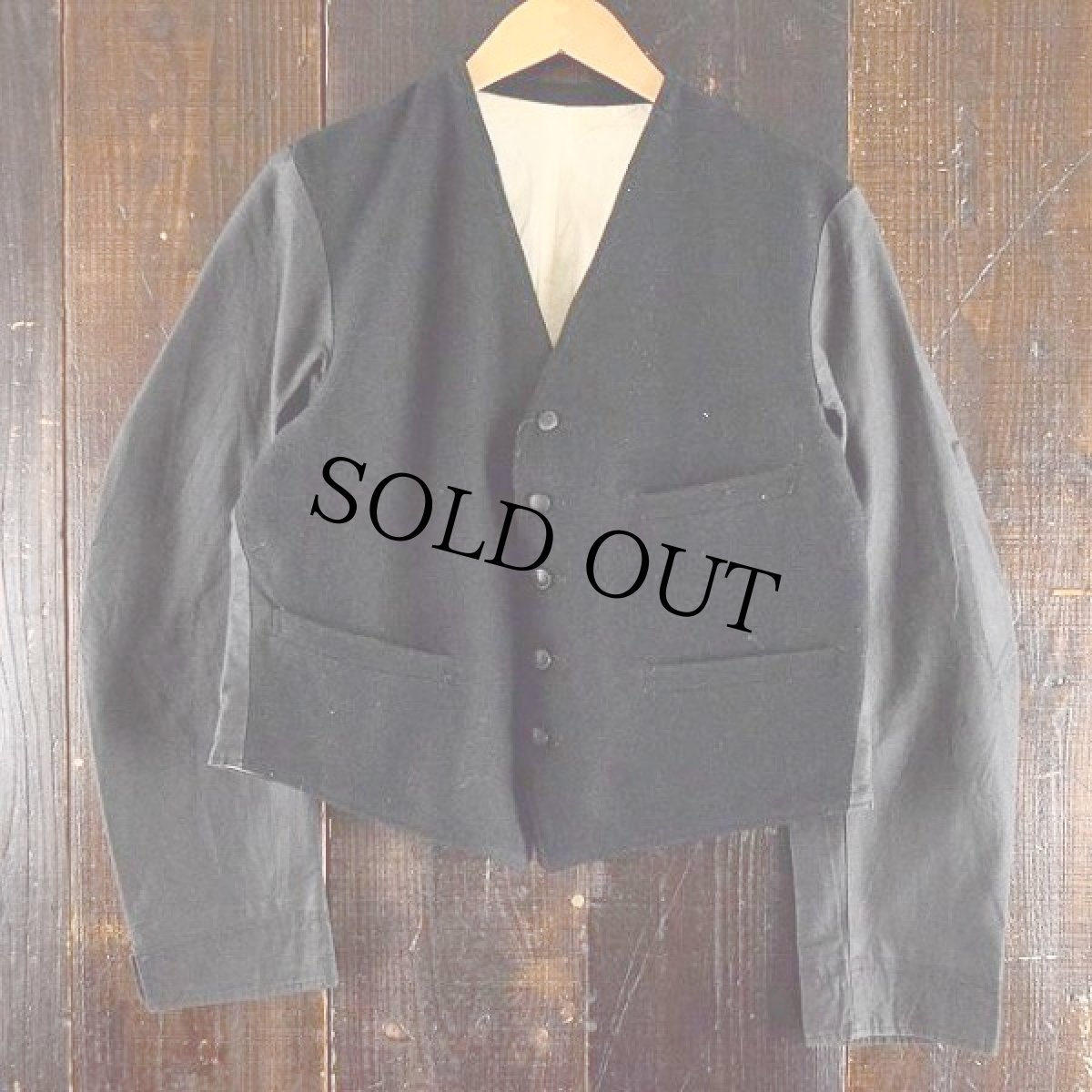 画像2: 40's BRITISH Railway Drivers Jacket (2)