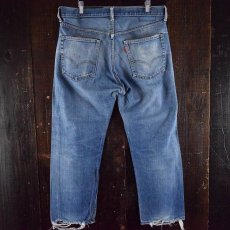 画像2: 70's Levi's 505 66single デニムパンツ (2)