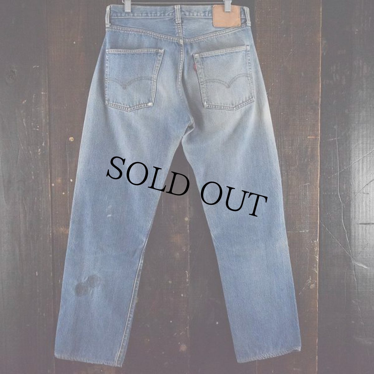 画像3: 60's〜70's LEVI'S 501 BIGE デニムパンツ W31 (3)