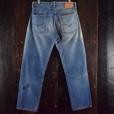 画像3: 60's〜70's LEVI'S 501 BIGE デニムパンツ W31 (3)