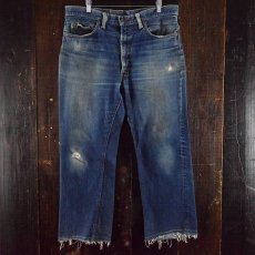 画像1: 1970's LEVI'S 517 BIGE デニムパンツ (1)