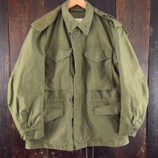 画像1: 50's US.ARMY M-51 フィールドジャケット M-1943フード付き S (1)