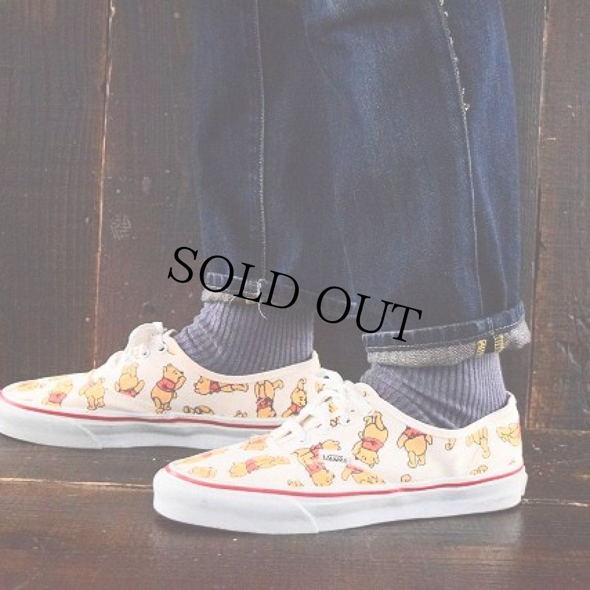 画像2: 90's VANS AUTHENTIC くまのプーさん柄 USA製 (2)