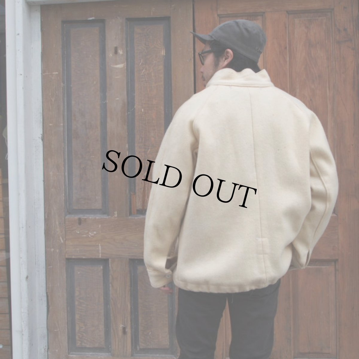 画像4: 50's Royal Navy "SMOCKS FEANOUGHT" プルオーバー ウールダッフルコート (4)