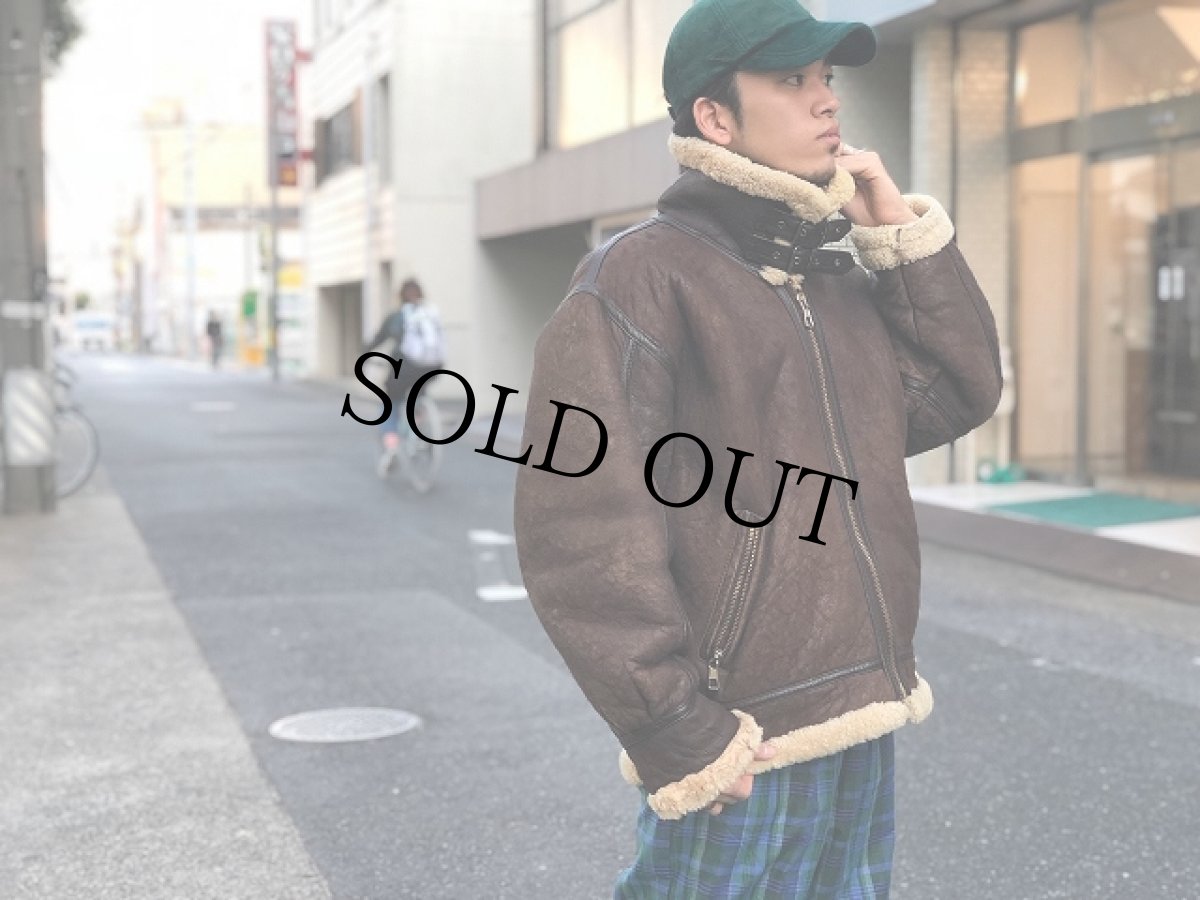 画像4: 民間用 B-3 ムートンフライトジャケット (4)