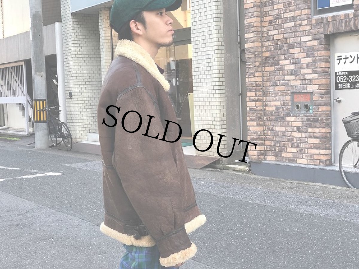 画像5: 民間用 B-3 ムートンフライトジャケット (5)