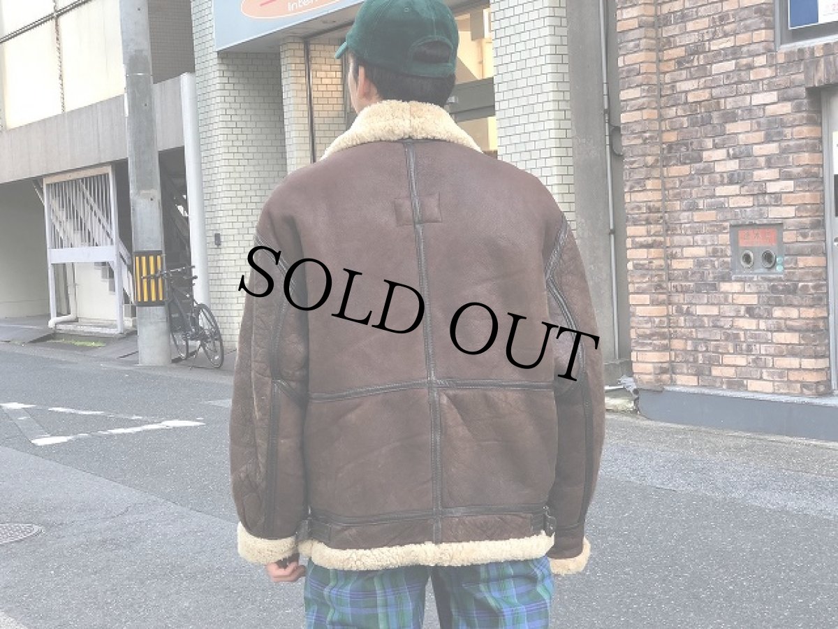 画像6: 民間用 B-3 ムートンフライトジャケット (6)