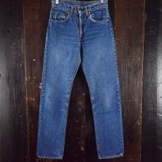 画像1: 70's Levi's 505 66single デニムパンツ W29 (1)