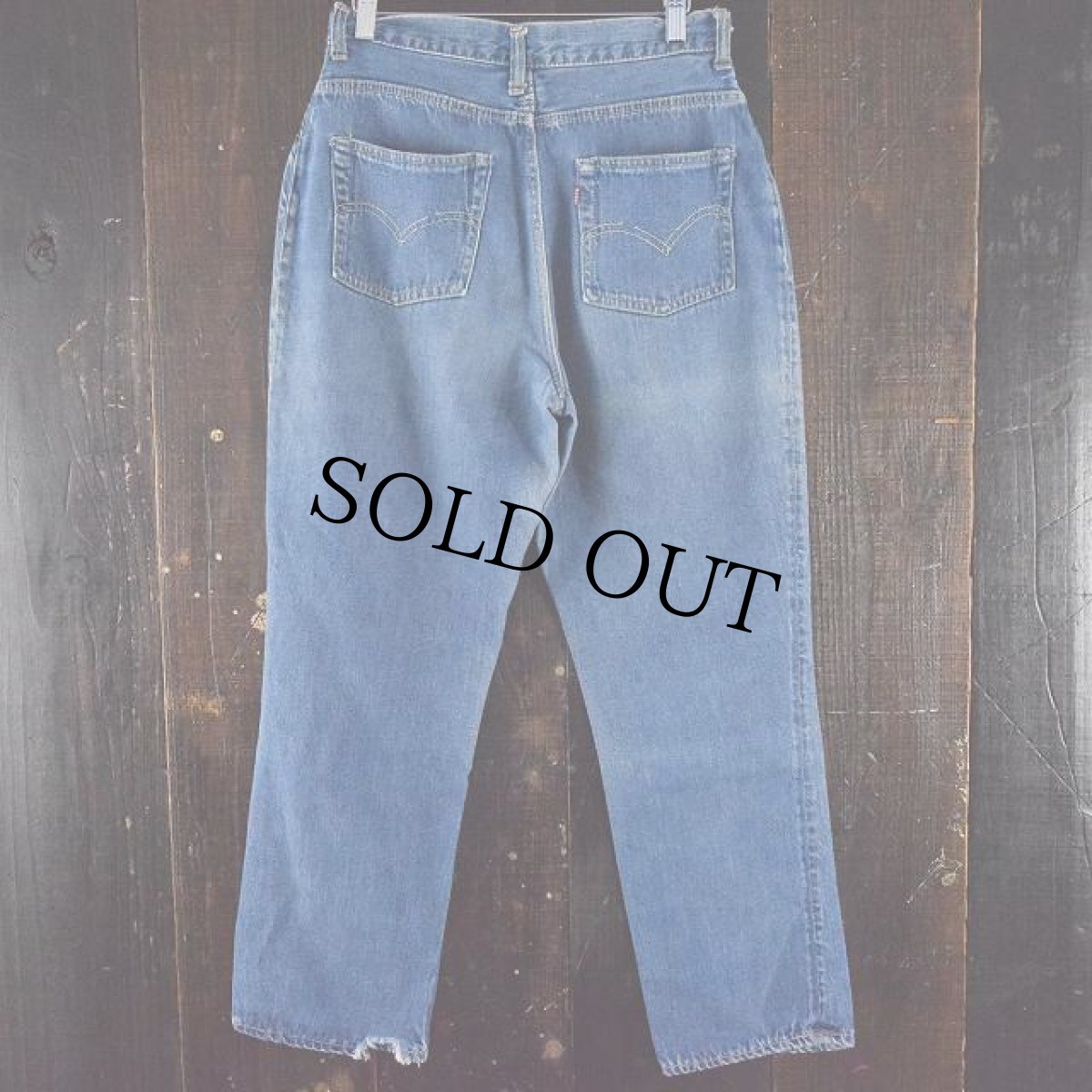 画像2: 50's〜60's LEVI'S 701XX デニムパンツ W30 (2)