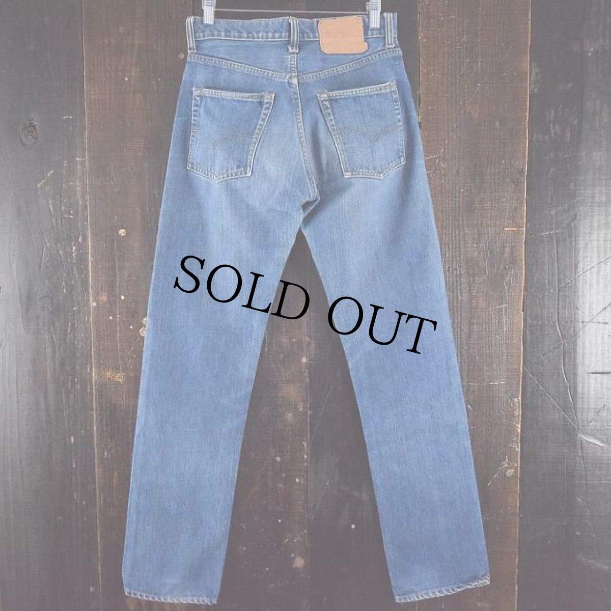 画像2: 70's Levi's 505 66single デニムパンツ W29 (2)