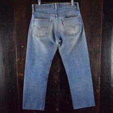 画像2: 70's Levi's 501 66前期 デニムパンツ W33 (2)