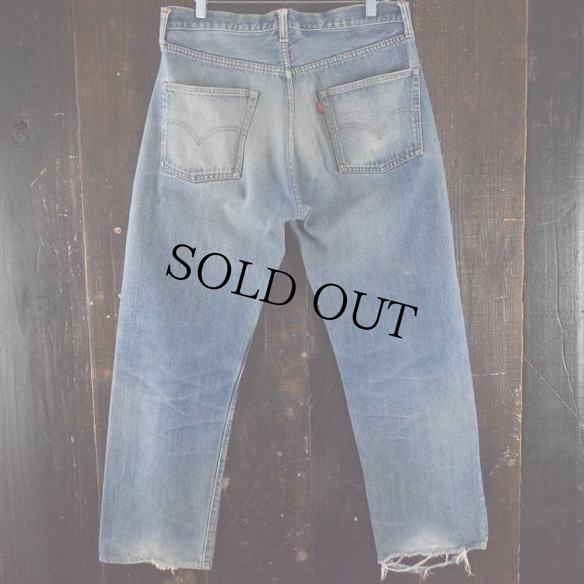 画像2: 70's Levi's 501 66前期 デニムパンツ W35 (2)