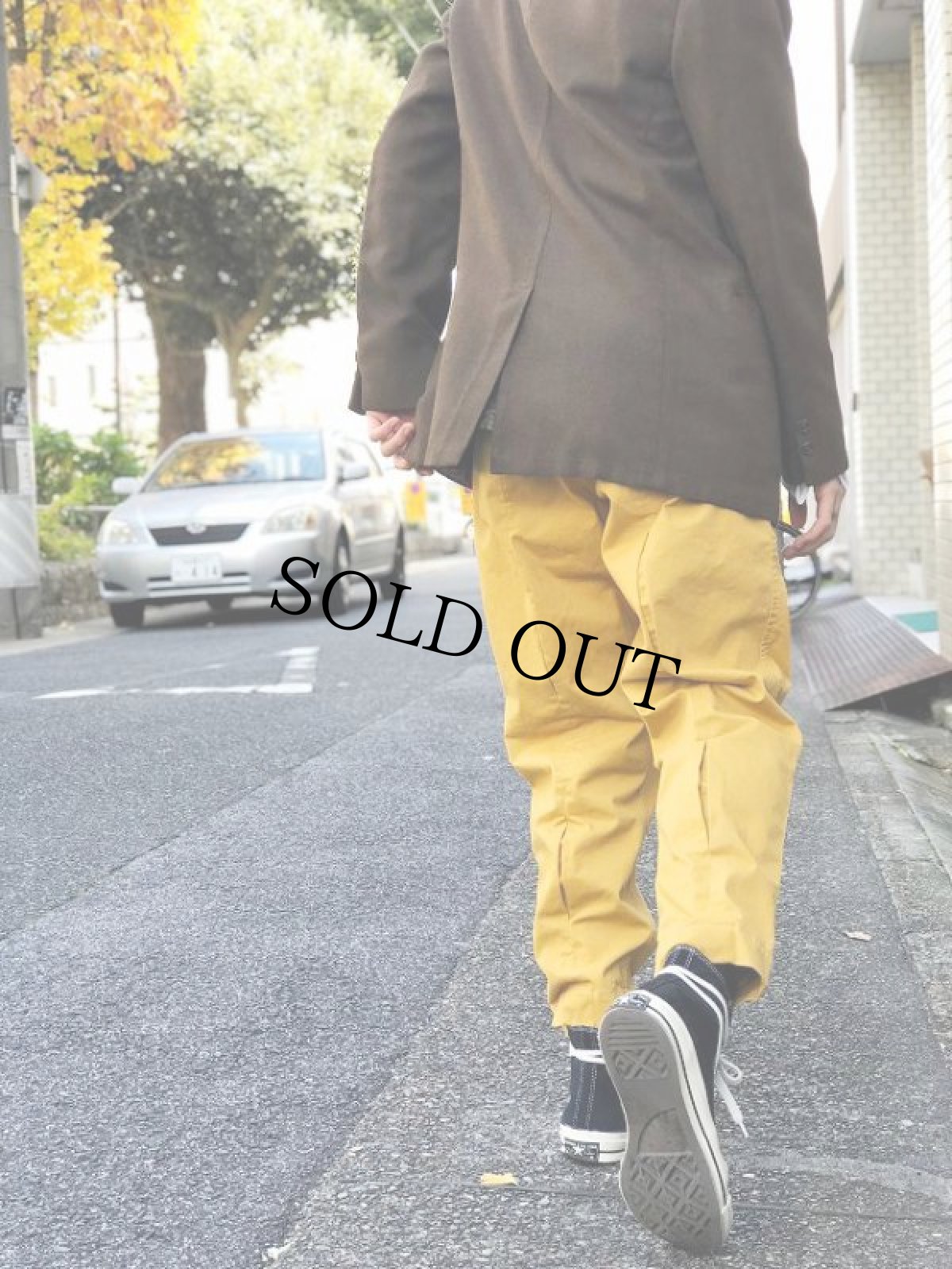 画像1: 【SALE】   NEXUSVII "NON BONDAGE PANTS" MUSTARD (1)