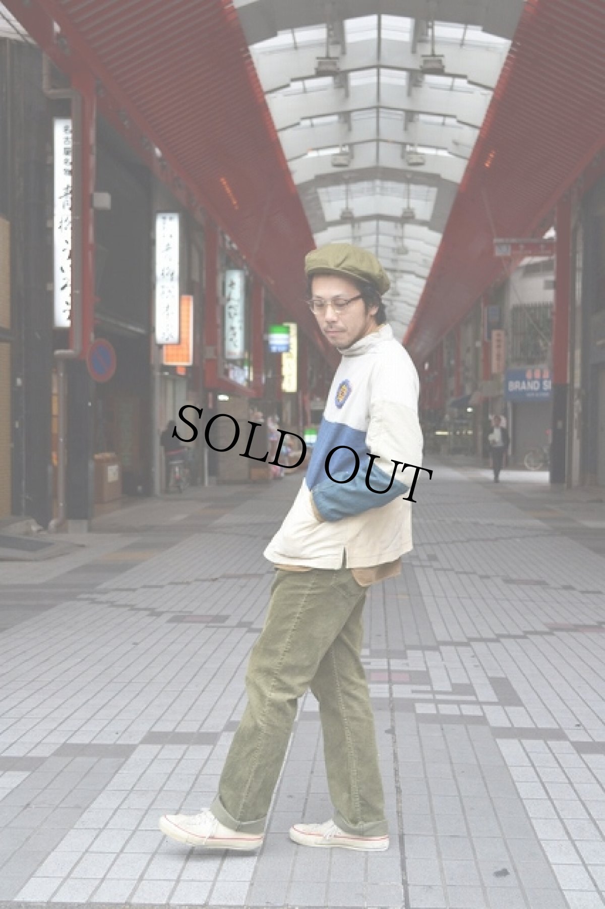 画像3: Feeet ORIGINAL GARMENTS "SEAMANS SMOCK" アフガンワッペン付き (3)
