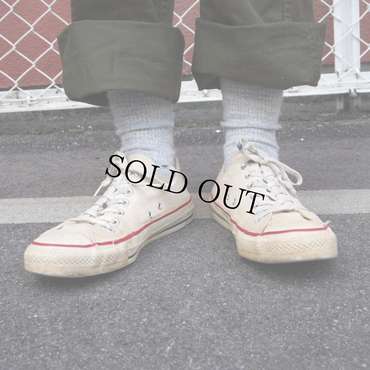 画像3: 80's CONVERSE ALLSTAR 当て布付き 26.5-27.0cm (3)