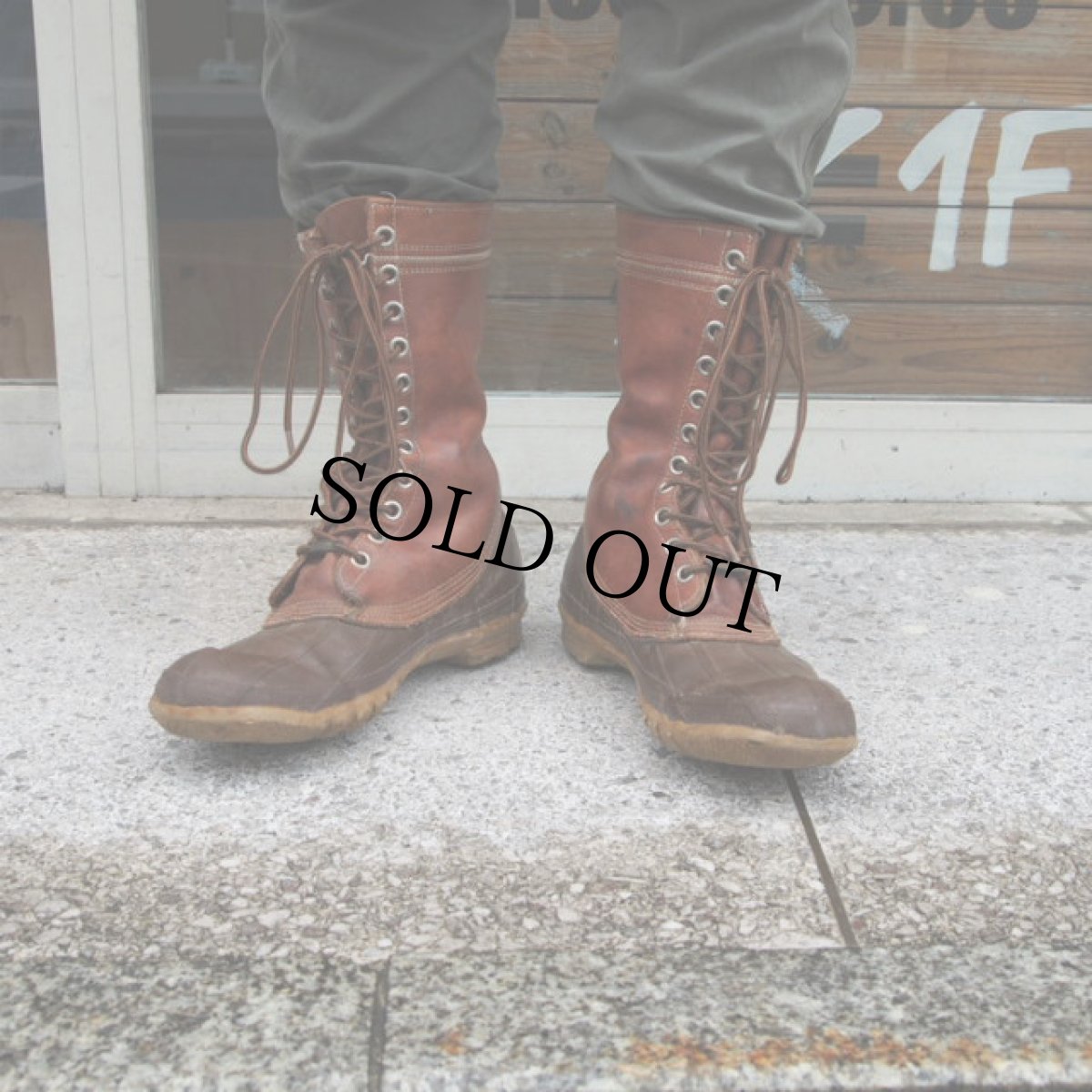 画像6: 60's〜70's CONVERSE "HODGMAN" レザーハンティングブーツ 28cm〜28.5cm コンバース (6)