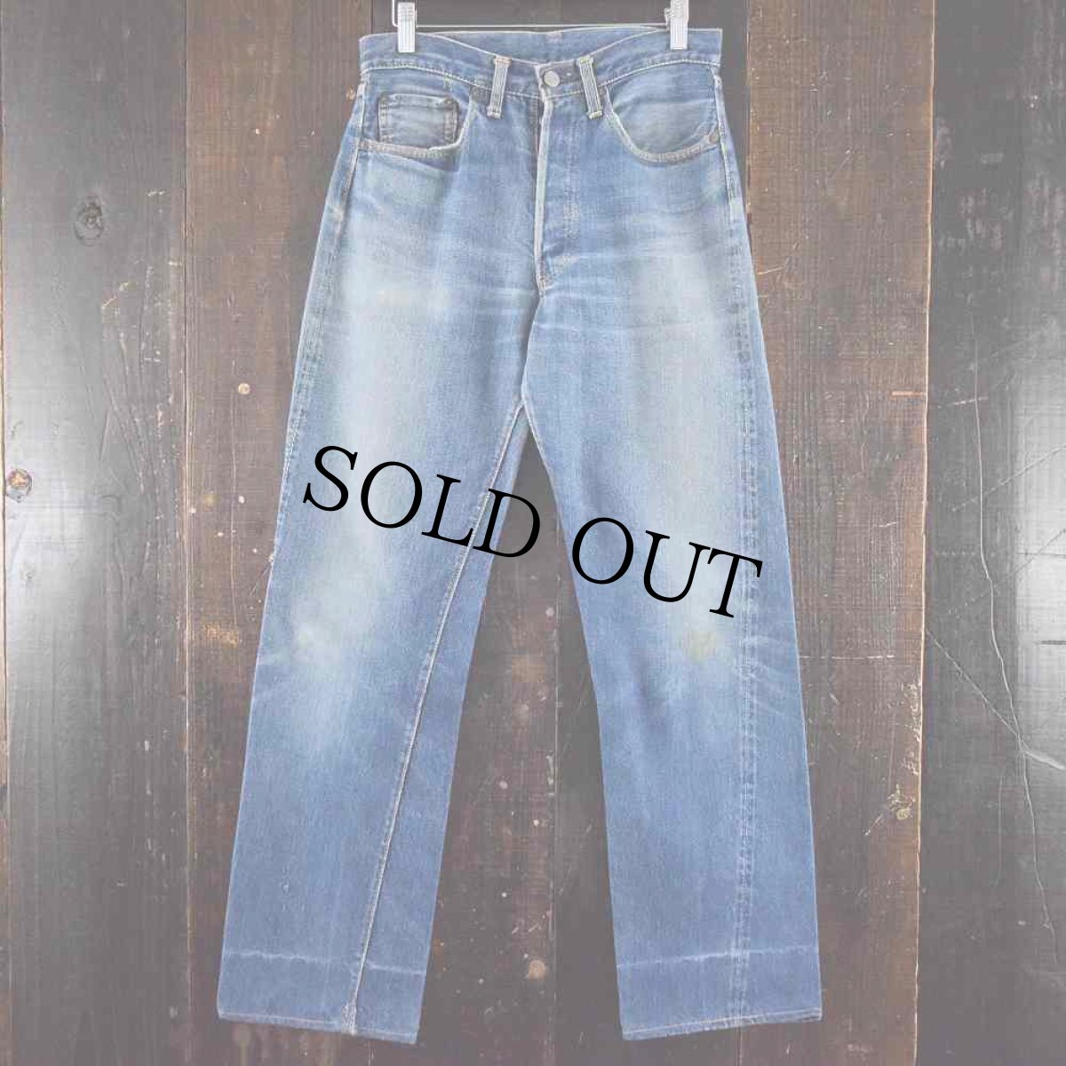 画像2: 1950's LEVI'S 501XX ギャラ入り紙パッチ W31 (2)