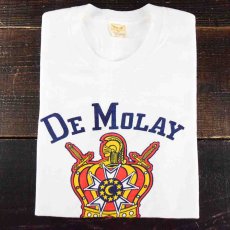 画像2: 【SALE】 1960's フリーメイソン "DE MOLAY" プリントTシャツ DeadStock (2)